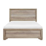 Lonan Natural Twin Bed - Ornate Home