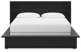Londer Black California King Panel Bed (Online Special Price) - Ornate Home
