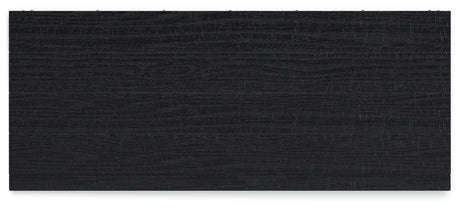 Londer Black Five Drawer Chest - Ornate Home