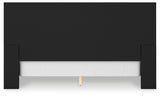 Londer Black King Panel Bed (Online Special Price) - Ornate Home