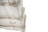 London Place Creamy Pearl 6-Drawer Tiered Chest - Ornate Home