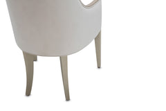 London Place Creamy Pearl Arm Chair - Ornate Home