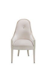 London Place Creamy Pearl Arm Chair - Ornate Home