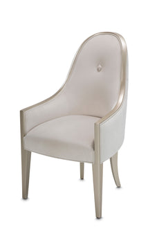 London Place Creamy Pearl Arm Chair - Ornate Home