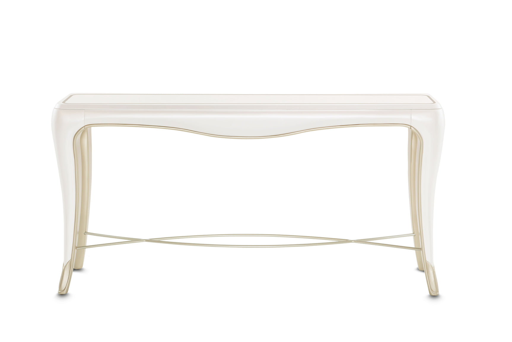 London Place Creamy Pearl Console Table - Ornate Home