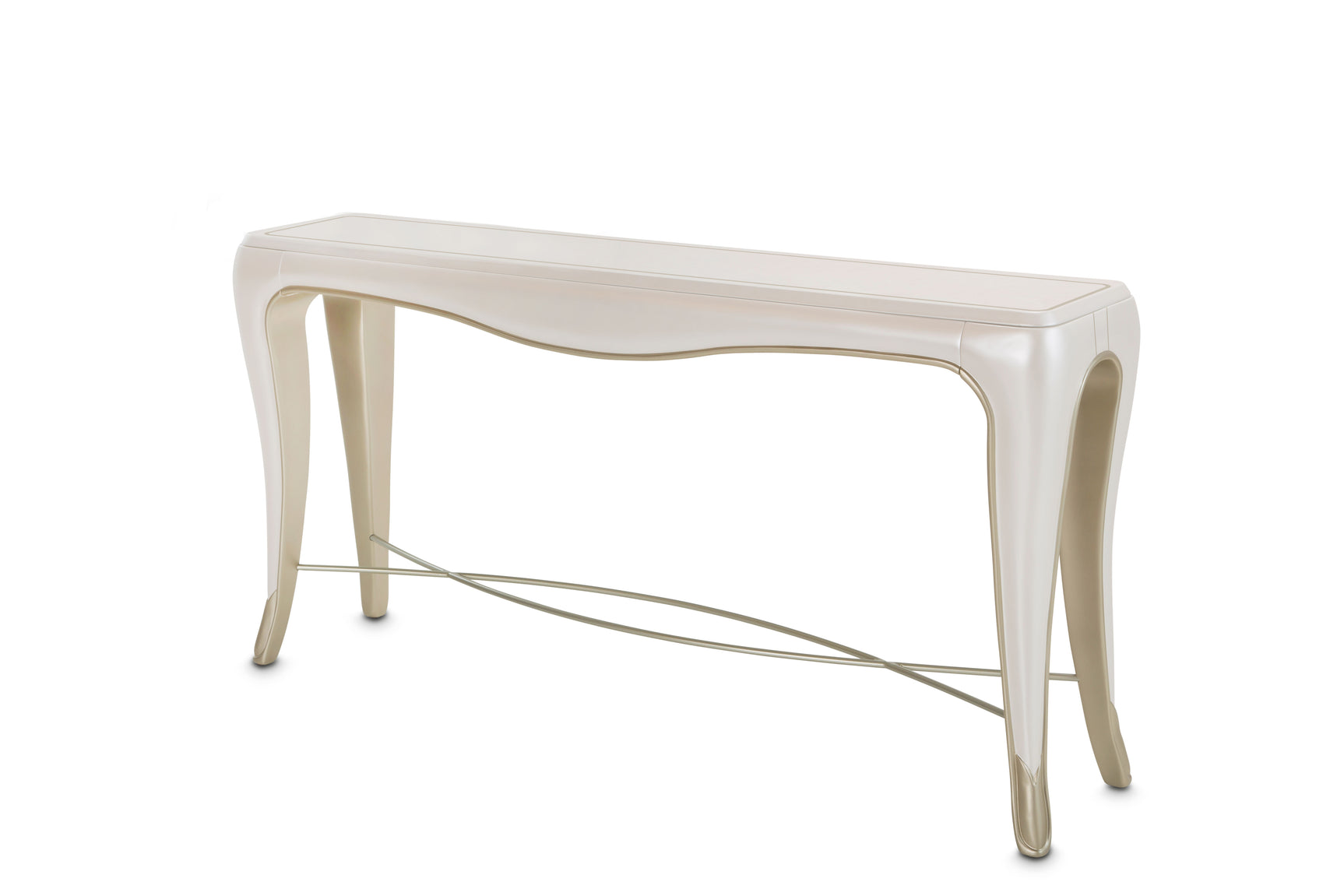 London Place Creamy Pearl Console Table - Ornate Home