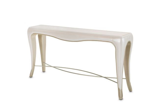 London Place Creamy Pearl Console Table - Ornate Home