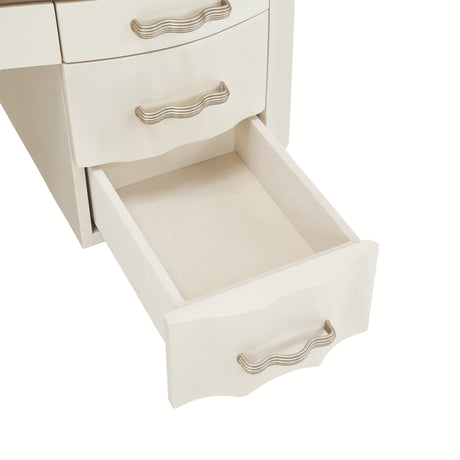 London Place Creamy Pearl Desk - Ornate Home