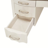London Place Creamy Pearl Desk - Ornate Home