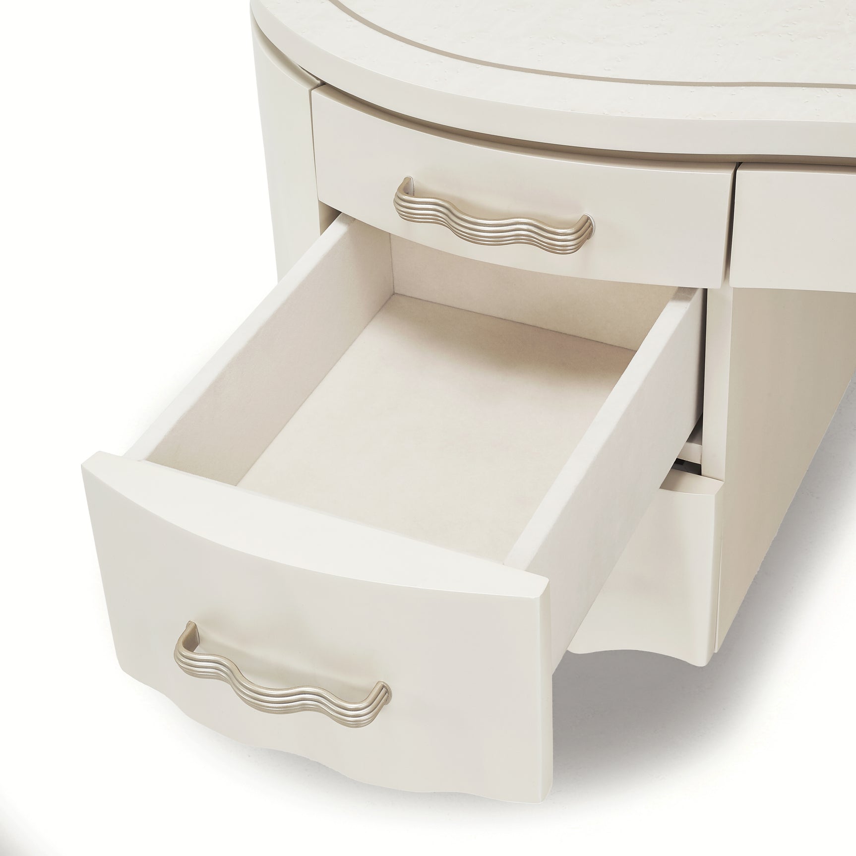 London Place Creamy Pearl Desk - Ornate Home