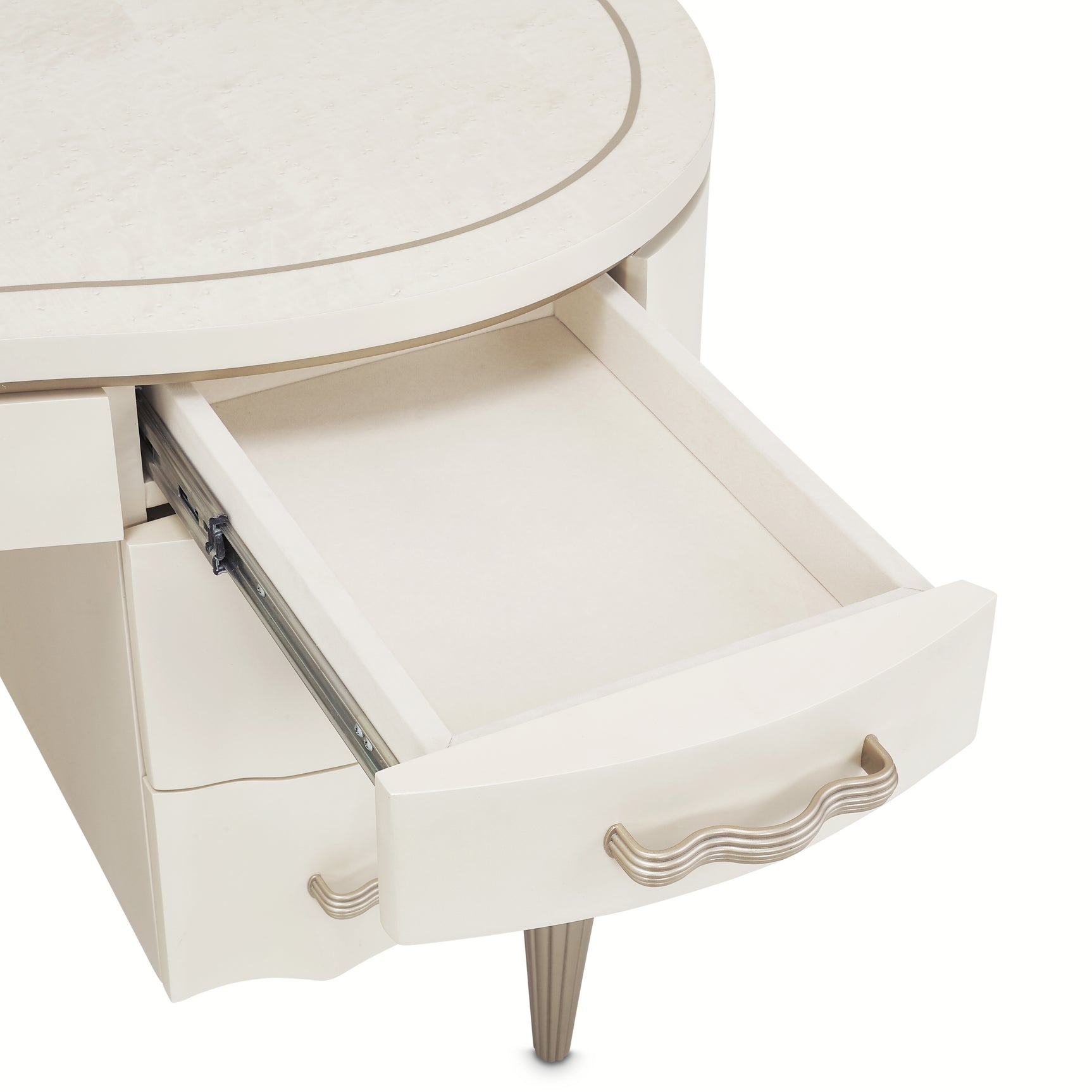 London Place Creamy Pearl Desk - Ornate Home
