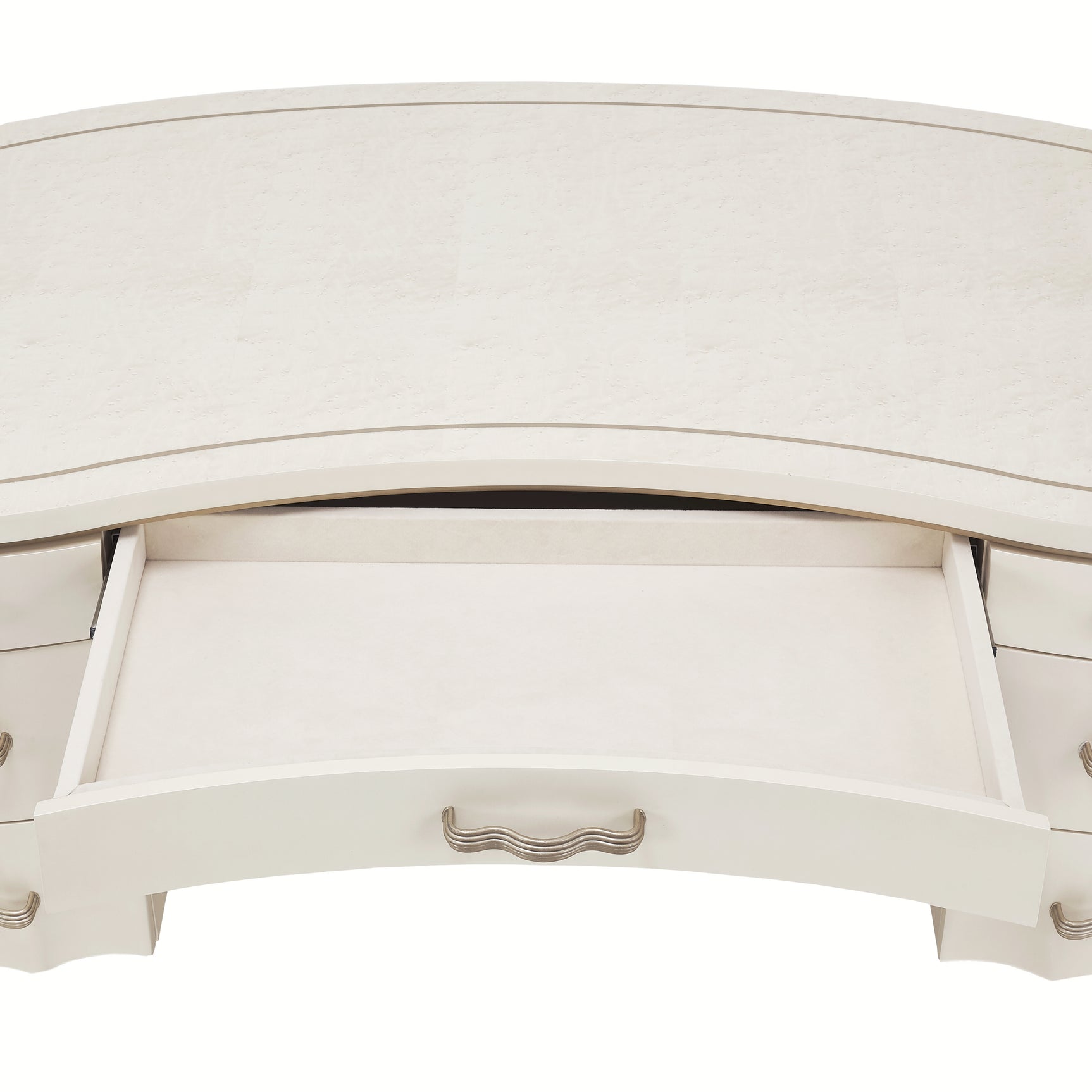 London Place Creamy Pearl Desk - Ornate Home