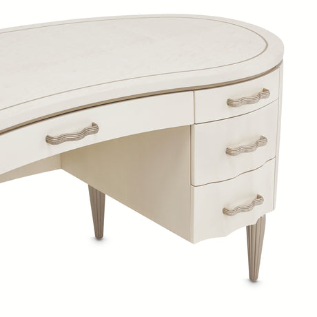 London Place Creamy Pearl Desk - Ornate Home