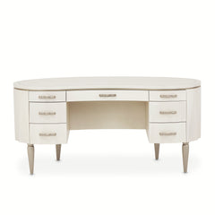 London Place Creamy Pearl Desk - Ornate Home