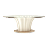 London Place Creamy Pearl Entry Table
