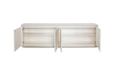 London Place Creamy Pearl Media Cabinet - Ornate Home