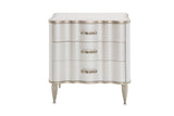 London Place Creamy Pearl Nightstand - Ornate Home