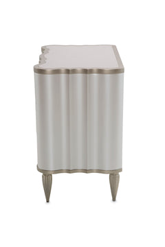 London Place Creamy Pearl Nightstand - Ornate Home