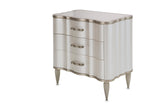 London Place Creamy Pearl Nightstand - Ornate Home