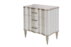 London Place Creamy Pearl Nightstand - Ornate Home
