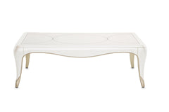 London Place Creamy Pearl Rectangular Cocktail Table - Ornate Home