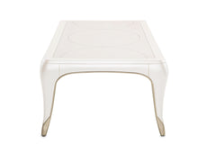 London Place Creamy Pearl Rectangular Cocktail Table - Ornate Home