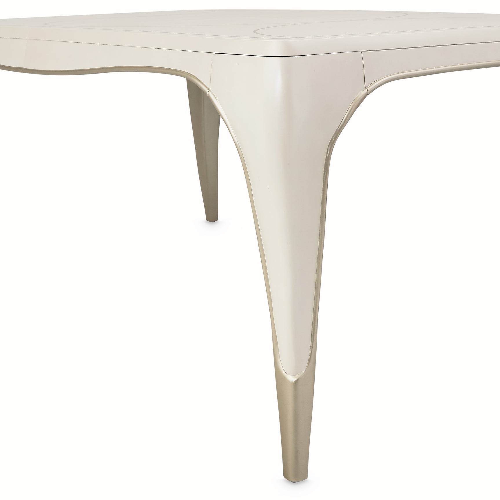 London Place Creamy Pearl Rectangular Dining Table - Ornate Home