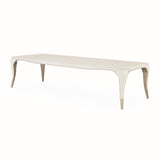 London Place Creamy Pearl Rectangular Dining Table - Ornate Home