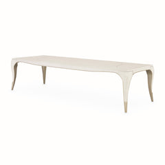 London Place Creamy Pearl Rectangular Dining Table - Ornate Home