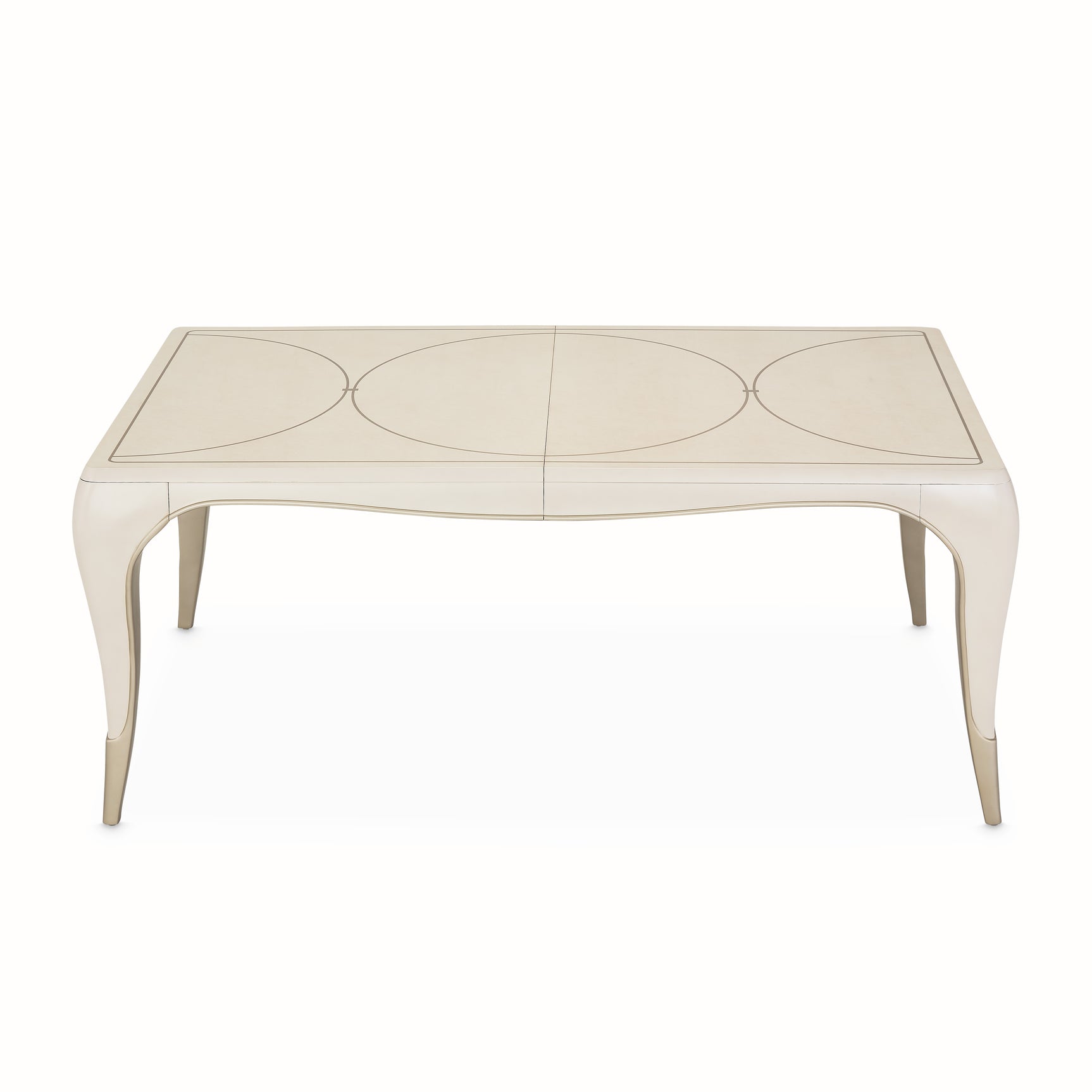 London Place Creamy Pearl Rectangular Dining Table - Ornate Home