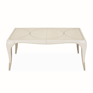 London Place Creamy Pearl Rectangular Dining Table - Ornate Home