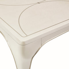 London Place Creamy Pearl Rectangular Dining Table - Ornate Home