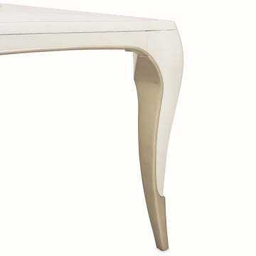 London Place Creamy Pearl Rectangular Dining Table - Ornate Home