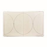 London Place Creamy Pearl Rectangular Dining Table - Ornate Home