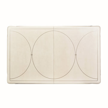 London Place Creamy Pearl Rectangular Dining Table - Ornate Home