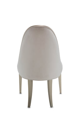 London Place Creamy Pearl Side Chair - Ornate Home