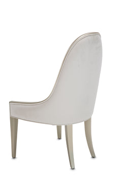 London Place Creamy Pearl Side Chair - Ornate Home