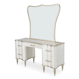 London Place Creamy Pearl Vanity Desk - Ornate Home