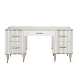 London Place Creamy Pearl Vanity Desk - Ornate Home