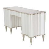London Place Creamy Pearl Vanity Desk - Ornate Home