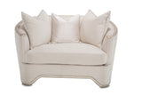 London Place Light Champagne/Champagne Chair and a Half - Ornate Home