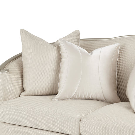 London Place Light Champagne/Champagne Loveseat - Ornate Home