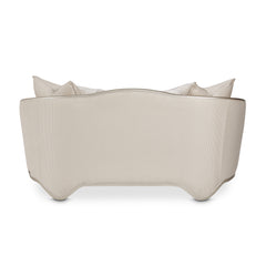 London Place Light Champagne/Champagne Loveseat - Ornate Home