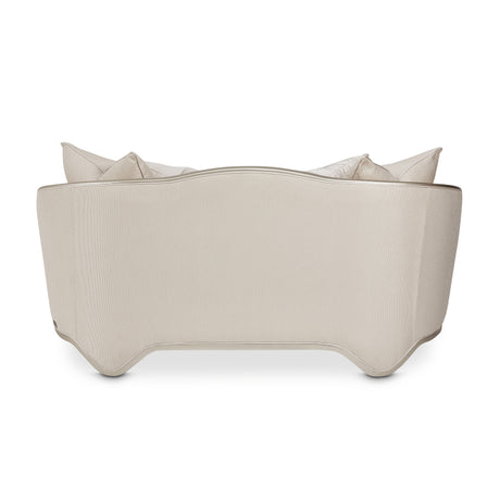 London Place Light Champagne/Champagne Loveseat - Ornate Home