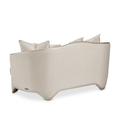 London Place Light Champagne/Champagne Loveseat - Ornate Home