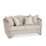 London Place Light Champagne/Champagne Loveseat - Ornate Home