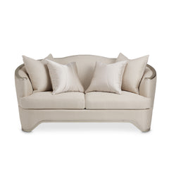 London Place Light Champagne/Champagne Loveseat - Ornate Home