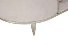 London Place Light Champagne/Parchment Chaise - Ornate Home