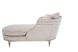 London Place Light Champagne/Parchment Chaise - Ornate Home