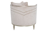 London Place Light Champagne/Parchment Chaise - Ornate Home